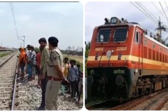 BIG ACCIDENT : दर्दनाक हादसा; गेहूं काटकर लौट रहे थे परिवार, ट्रेन की चपेट में आने से दो बच्चे समेत 4 की मौत