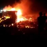 MP BREAKING : शराब से भरी पिकअप वाहन अनियंत्रित होकर पलटी, आग लगने से वाहन जलकर खाक