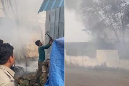 RAIPUR BREAKING : गुढ़ियारी के CSPDCL गोडाउन अग्निकांड के बाद रायपुर में अब इस इलाके में लगी भीषण आग, मौके पर फायरब्रिगेड की दो गाड़ियां, देखें VIDEO