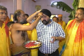 Ram Navami 2024 : तेलगु समाज के राम जन्मोत्सव में शामिल हुए ग्रैंड ग्रुप केचेयरमैन गुरुचरण सिंह होरा