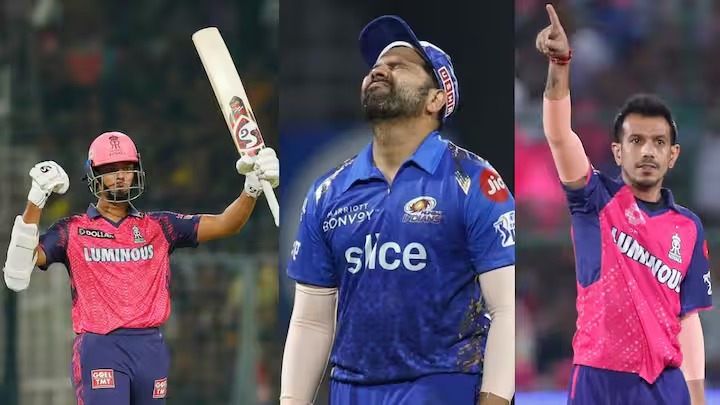 RR vs MI IPL 2024 : राजस्थान ने MI को 9 विकेट से हराया, संदीप के धारदार गेंदबाजी के बाद यशस्वी जायसवाल ने जड़ा शतक
