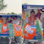 Shyam Bihari Jaiswal driving a tractor : स्वास्थ्य मंत्री का अलग अंदाज; ट्रैक्टर चलाते हुए सभा में   मंत्री जायसवाल, वित्त मंत्री ओपी चौधरी भी साथ नजर आए, देखें VIDEO 