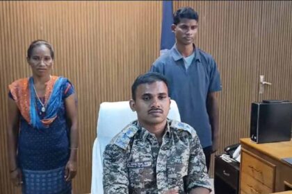 CG Naxalites surrender : 8-8 लाख के दो इनामी नक्सलियों ने किया सरेंडर, बड़ी नक्सली घटनाओं में थे शामिल 