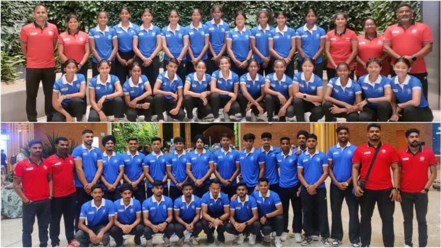 Hockey India : भारतीय जूनियर पुरुष और महिला हॉकी टीमें यूरोप दौरे के लिए हुईं रवाना, खिलाड़ियों में दिखा उत्साह
