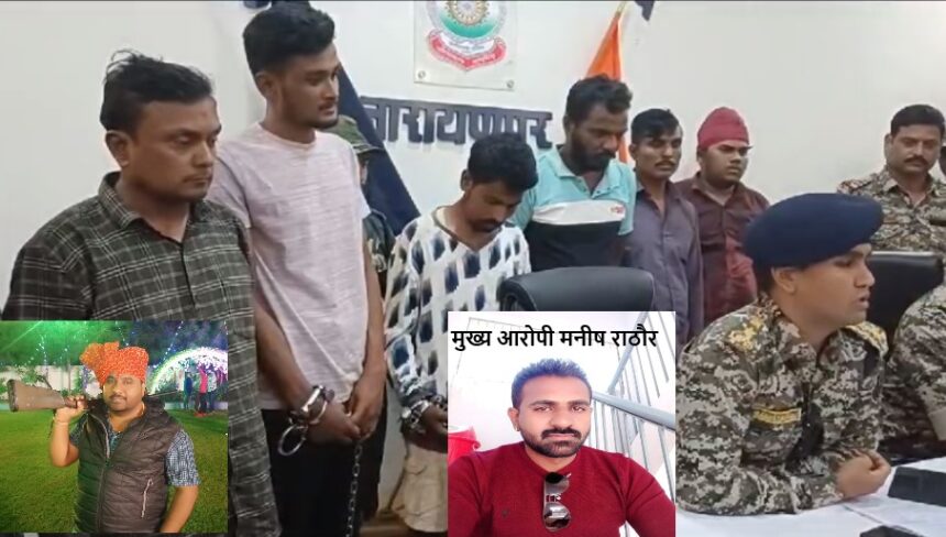 Vikram Bais Murder Case : कांग्रेस नेता विक्रम बैस की हत्या की गुत्थी सुलझी; पुलिस ने 6 आरोपियों को 24 घंटे में  धरदबोचा, मास्टरमाइंड अभी भी फरार