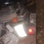 RAIPUR ACCIDENT : तेज रफ्तार पिकअप और बाइक की जोरदार भिड़ंत, दो की मौत तीन घायल