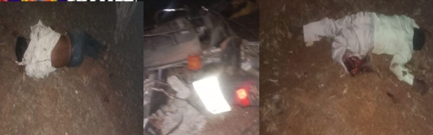 RAIPUR ACCIDENT : तेज रफ्तार पिकअप और बाइक की जोरदार भिड़ंत, दो की मौत तीन घायल