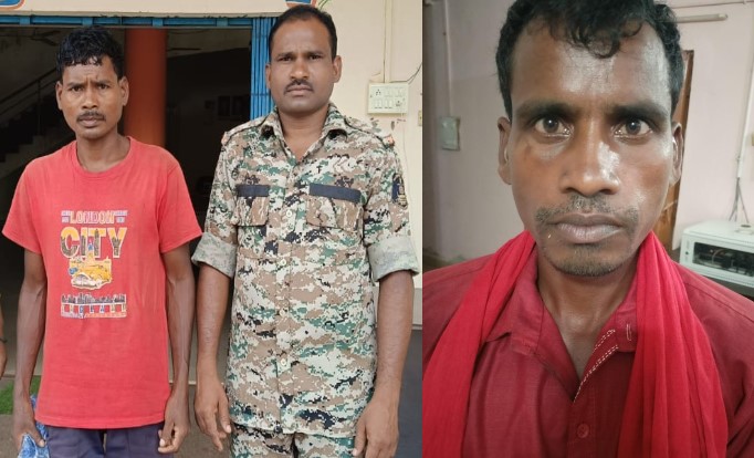 Two Naxalites Arrested in CG : हत्या, आगजनी लूटपाट जैसे घटना मे शामिल दो नक्सली गिरफ्तार