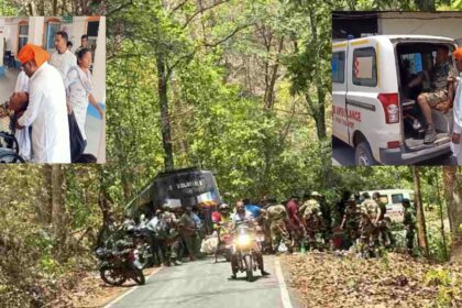 CG ACCIDENT : मतदान केंद्र का निरीक्षण कर लौट रहे BSF जवानों की बस पेड़ से टकराई, 17 घायल, 4 की हालत गंभीर 