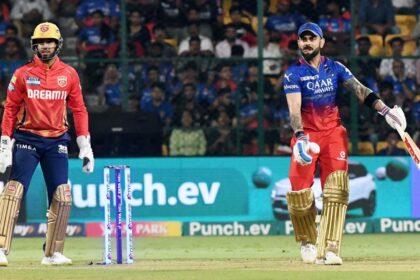 PBKS vs RCB IPL 2024 Live Score : शतक से चुके विराट, पाटीदार ने जड़ा अर्धशतक, RCB ने पंजाब किंग्स को दिया 242 रनों का लक्ष्य