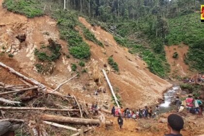 Papua New Guinea : पापुआ न्यू गिनी में भूकंप, भूस्खलन के कारण 100 लोगों की मौत