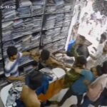 MP News: कपड़े की दुकान में कर्मचारी युवक से मारपीट, देखें Live CCTV फुटेज