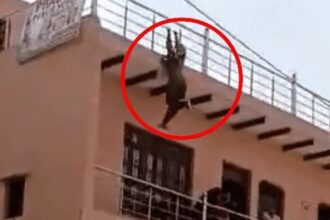 Shocking News: 25 फीट ऊंचाई से गिरी गर्भवती महिला, 23 सेकेंड तक छत से लटकी रही… फिर छूट गया हाथ
