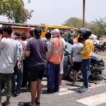   RAIPUR ACCIDENT NEWS : राजधानी में तेज रफ्तार दो कारों के बीच जोरदार भिड़ंत, एक ड्राइवर का फूटा सिर 