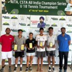 SPORTS NEWS : एपिसेम टेनिस आईटा सीएसटीए ऑल इंडिया चैंपियन सीरीज U18 टेनिस टूर्नामेंट: देखें बॉयज फाइनल मुकाबले के परिणाम