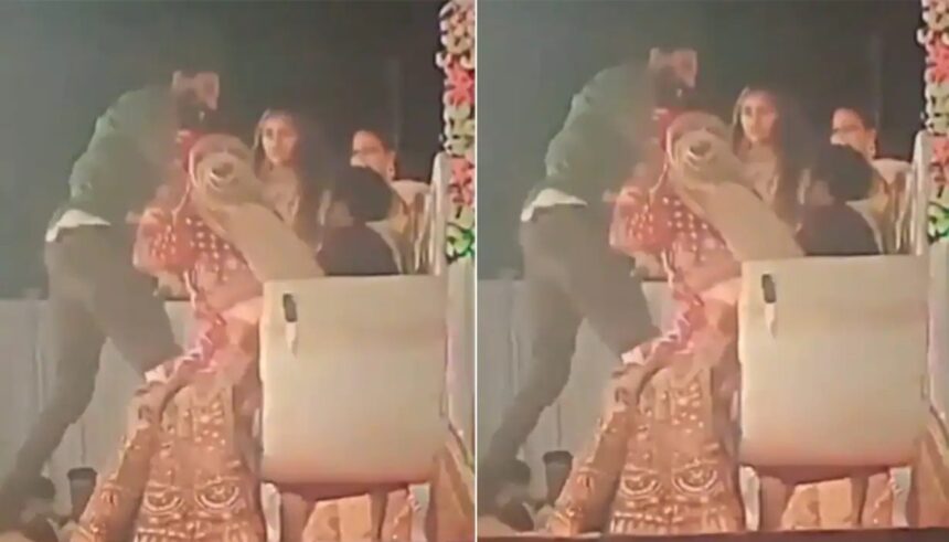  VIDEO : जब शादी में पहुंचा दुल्हन का EX-बॉयफ्रेंड, फोटो खिंचवाने के बाद कर दी दुल्हन की जमकर पिटाई, देखें वीडियो