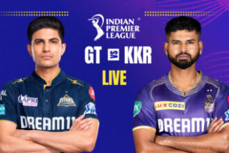 GT vs KKR IPL 2024 LIVE Score : गुजरात-कोलकाता के बीच मुकाबला