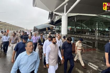 Delhi Airport Collapsed UPDATE : केंद्रीय नागरिक उड्डयन मंत्री ने दुर्घटना स्थल का किया निरीक्षण, मृतक के परिजनों को 20 लाख मुआवजा, घायलों को 3-3 लाख रुपये की मदद
