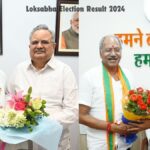RAIPUR NEWS : लोकसभा चुनाव में ऐतिहासिक जीत के बाद बृजमोहन ने CM साय और डॉ. रमन से की मुलाकात, प्रचंड जीत की दी बधाई