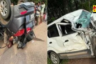 CG Accident News : राजधानी में दो कार की आमने- सामने जबरदस्त भिड़ंत, 2 मेडिकल स्टूडेंट की मौत