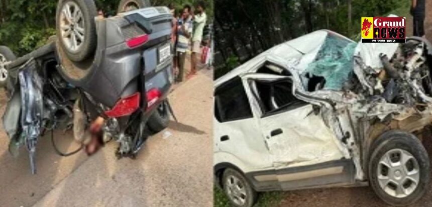 CG Accident News : राजधानी में दो कार की आमने- सामने जबरदस्त भिड़ंत, 2 मेडिकल स्टूडेंट की मौत