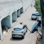 VIDEO : कार ने बच्ची को मारी जोरदार टक्कर, फिर रौंदते हुए हुआ फरार, आप भी देखें दिल दहला देने वाला वीडियो 