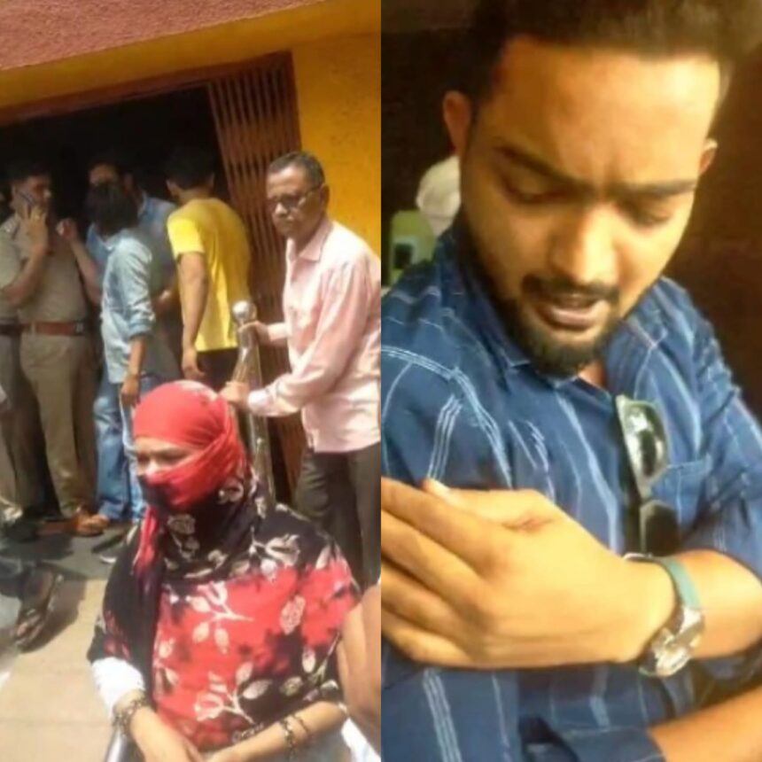 RAIPUR CRIME NEWS : मौदहापारा थाने में चला ब्लेड, बयान देने पहुंचे युवक पर महिला ने किया हमला, बिगड़ा माहौल