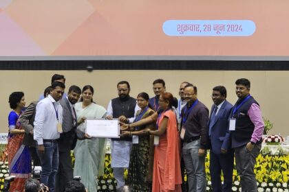 Chhattisgarh : आयुष्मान भारत, गुणवत्त स्वास्थ्य कार्यक्रम में किया गया राष्ट्रीय स्वास्थ्य मिशन छत्तीसगढ़ की टीम का सम्मान