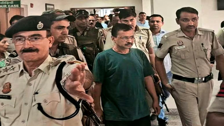 BREAKING NEWS: CBI की रिमांड खत्म होने के बाद कोर्ट ने केजरीवाल को भेजा जेल