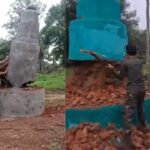 Chhattisgarh : सुरक्षाबलों की बड़ी कार्यवाही, दो नक्सली स्मारकों को किया ध्वस्त