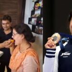 Manu Bhaker Wins Bronze Medal: ओलंपिक में पदक जीतने पर मनु भाकर के घर में खुशी का माहौल, एक दूसरे को बांटी गई मिठाइयां, देखें VIDEO