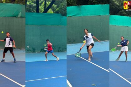 Sports News : ऑल इंडिया टेनिस टूर्नामेंट चैंपियनशिप सीरीज अंडर-14 मैच में खिलाड़ियों ने दिखाया शानदार खेल, देखें आज के परिणाम 