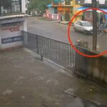 खौफनाक वीडियो : कार चालक ने साईकिल सवार को मारी टक्कर, घटना सीसीटीवी कैमरे में कैद
