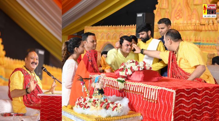 CG NEWS : भिलाई में शिव महापुराण के सांतवें और अंतिम दिन शिव भक्तों का जलसैलाभ : पंडित प्रदीप मिश्रा को सुनने जुटे लाखों श्रद्धालु, महाराज ने कहा- "जूता, कपड़ा और रिश्ता जब कष्ट दें... उसे त्याग दो, भाजपा पार्षदों ने की मुलाकात, आयोजक दया सिंह ने जताया आभार