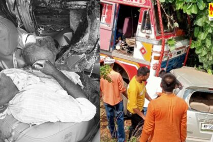   ACCIDENT NEWS : चित्रकूट दर्शन के लिए जा रहे श्रद्धालुओं की कार को ट्रक ने मारी टक्कर, चार की मौत, गाड़ी में फसे रहे शव 