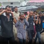 RAIPUR CRIME : युवक का अपहरण कर बुरी तरह पीटने वाले चार आरोपी गिरफ्तार, पुलिस ने आरोपियों का निकला जुलूस