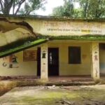 Chhattisgarh : भारी बारिश से धराशाई हुआ एमसीबी का आंगनबाड़ी केंद्र