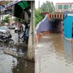 Raipur Weather Update: तेज बारिश के चलते रायपुर की सड़के जलभराव, देखें वीडियो