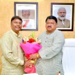 CG NEWS : केंद्रीय मंत्री जुएल उरांव से वनमंत्री केदार कश्यप ने की सौजन्य भेंट, मुख्यमंत्री साय के मार्गदर्शन में चलाई जा रही कल्याणकारी योजनाओं से कराया अगवत