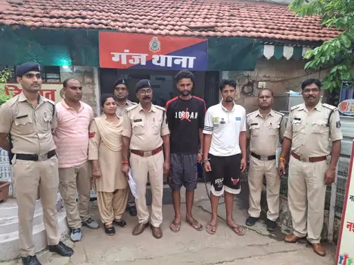 RAIPUR CRIME : एक लाख के हेरोइन के साथ 2 अंतर्राज्यीय तस्कर गिरफ्तार