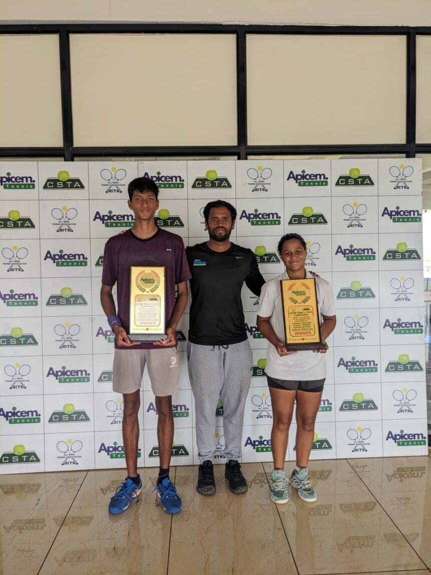 SPORTS NEWS : एपिसेम टेनिस आईटा सीएसटीए ऑल इंडिया चैंपियन सीरीज U18 टेनिस टूर्नामेंट : छःग के इमोन और ईशा बने चैंपियन