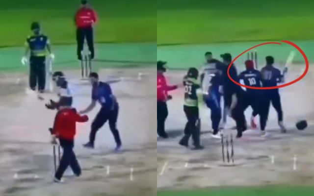 Cricket Viral Video: LIVE मैच के दौरान एक दूसरे को बैट और मुक्के से मारने लगे खिलाड़ी, वीडियो तेजी से हो रहा वायरल, आप भी देखें