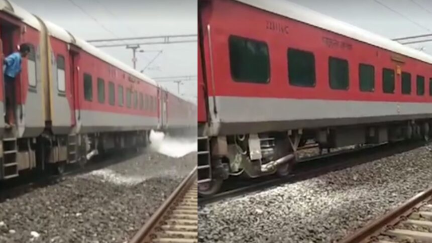 TRAIN ACCIDENT : मालवा एक्सप्रेस के पहियों के चिपके ब्रेक, चिंगारी के साथ निकला धुआं, रेल एक्सपर्ट बोले- रफ्तार में होने से पलट सकती थी ट्रेन