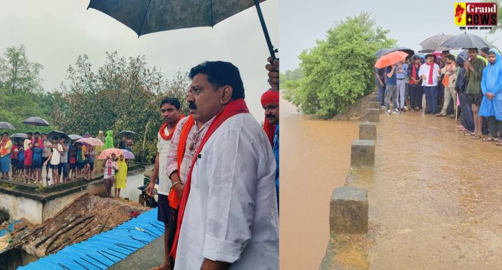 CG NEWS : कबीरधाम में बाढ़ग्रस्त इलाकों का निरिक्षण करने पहुंचे उप मुख्यमंत्री विजय शर्मा, जनता का हाल चाल जानकर राहत एवं बचाव कार्य तेजी से संचालित करने के दिए निर्देश 