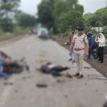 CG ACCIDENT BREAKING : दर्दनाक सड़क हादसा: दो बाइक सवारों में आमने सामने जोरदार भिड़ंत, एक की मौत, 3 गंभीर रूप से घायल