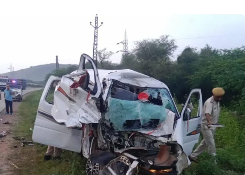 ACCIDENT NEWS : भीषण सड़क हादसे में खाटूश्याम जा रहे 6 श्रद्धालुओं की मौत, सीएम ने जताया दुख 