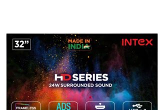 Intex 32 inch HD Ready Smart TV : Flipkart में सिर्फ इतने में मिल रहा 32 इंच का स्मार्ट टीवी, मची लूट 