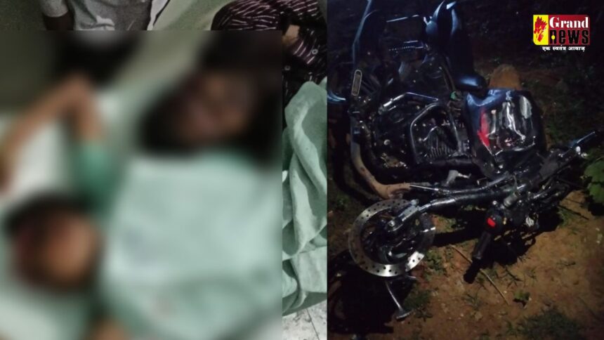 BIG ACCIDENT : सीमेंट बल्कर और तेज रफ्तार बाइक में जोरदार भिड़ंत, 3 युवकों की मौत