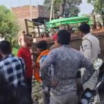 ACCIDENT BREAKING : पैदल चलकर मातारानी के दर्शन करने जा रही महिला श्रद्धालु को ट्रैक्टर ने कुचला, मौत