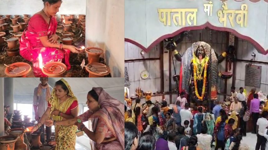 CG NEWS : मां पाताल भैरवी मंदिर में विदेशों से भी प्रज्वलित कराये गए आस्था के ज्योत  